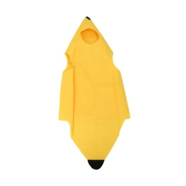 Imagem de APLVFFZH Fantasia de banana para apresentações e encenações