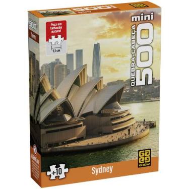 Imagem de Mini Quebra-cabeça 500 peças Sydney - Grow