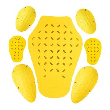 Imagem de menolana Conjunto de 7 jaquetas de motociclista com proteção corporal e acessórios de proteção integrados para adultos