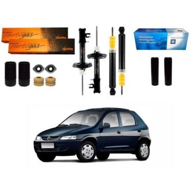 Imagem de Kit amortecedor dianteiro traseiro cofap original chevrolet celta 1.4 