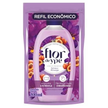 Imagem de Flor de Ypê Sabonete Líquido, Frésia e Pêssego, 200ml (Refil)