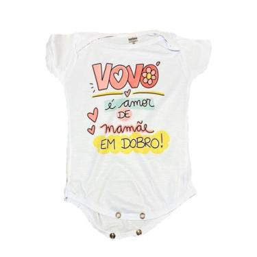 Imagem de Body Infantil Personalizado vovó P ao GG - Show Canecas, M