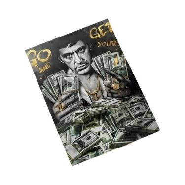 Imagem de Adesivos De Arte De Parede De Pôster De Filme Vintage Scarface Para De