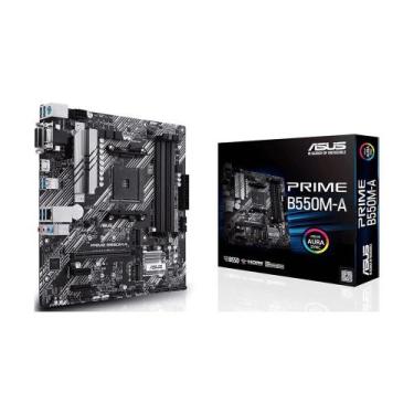 Imagem de Placa Mãe Asus Prime B550M-A AMD AM4 DDR4 M2 Vga Hdmi