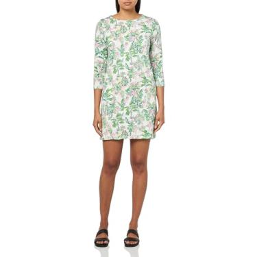 Imagem de Stella Parker Roupa feminina de verão casual para viagem, vestido de verão para resort, saída de praia, vestido de férias, Salmão, M