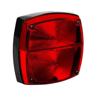 Imagem de Lanterna Traseira Carreta Randon Quadrada Vermelho - Gf0.207