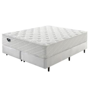Imagem de Cama Box Queen com Molas Ensacadas Versatille 158x198x73cm - Ecoflex