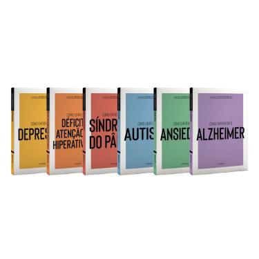 Imagem de Livro Coleção Saúde da Mente — TDAH, Autismo, Ansiedade, Depressão, Pânico e Alzheimer