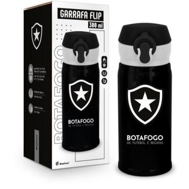 Imagem de Garrafa térmica flip 300ml times - botafogo - brasfoot