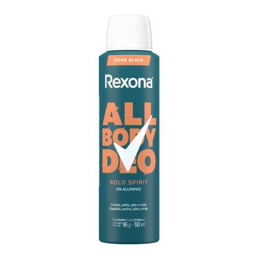 Imagem de Desodorante Rexona Corporal All Body Deo Bold Spirit Aerossol 150ml