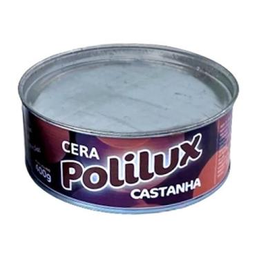 Imagem de Cera Pastosa Polilux Para Móveis Madeira Lata Castanha 400G - Borlen