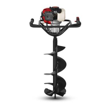 Imagem de Perfurador De Solo Gasolina Branco Bps52 + Broca De 10cm - BRANCO MOTO