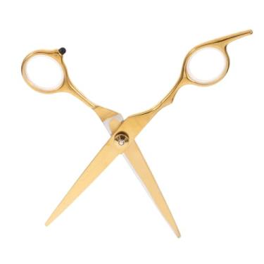 Imagem de SHERCHPRY 1Peça Tesoura de Cabeleireiro Profissional de Aço Inoxidável Design Ergonomico e Corte Casa e Barbearias e Franjas e Durável