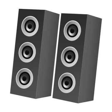 Imagem de IEUDNS 2x Caixas de Lembrancinhas para Festa, Centro de Mesa, Formato de Alto-Falante, Papelão, Fácil de Configurar, Caixas de Presente, Doces Reutilizáveis