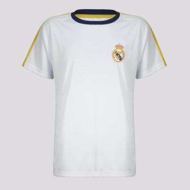 Imagem de Camisa Real Madrid Dry Fit Juvenil Branca