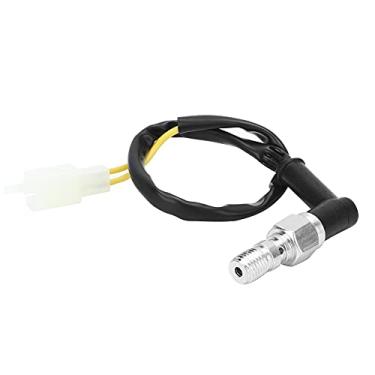 Imagem de Zerodis Interruptor de Freio de Motocicleta Interruptor de Pressão Bomba A Linha do do Freio Traseiro Adequada para A Maioria das Motocicletas Vem Com um Plugue de 2 Pinos Fácil de Instalar Ajustes