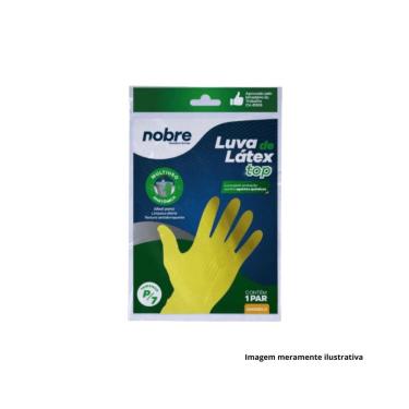 Imagem de Luva De Borracha/Latex Top P Amarela Ca 41506 - Nobre
