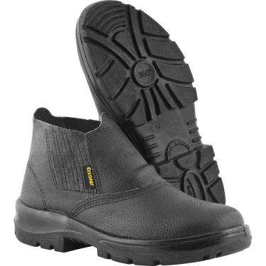 Imagem de Botina Monod. Elástico Com Biqueira Aço 44 Sola Pu Ben0044