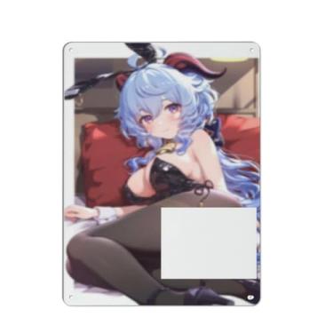 Imagem de Anime Sexy Bikini Hot Girl Pinup Girl Metal Tin Sign Wall Art Poster Decor for Home Bar Club Bedroom Bathroom Man Cave Otaku 30,5 x 40,6 cm, AN068