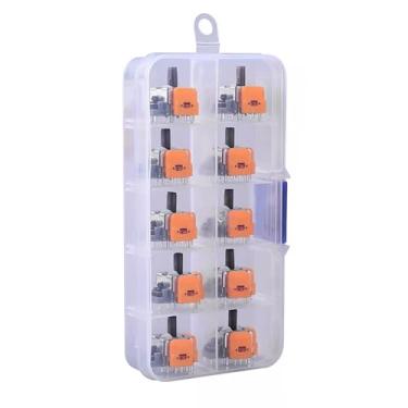 Imagem de DBEIXIWEI 10PCS Gamer Controller Analog Joystick No Drifting Adjustable Thumbsticks Module Fit for Dualsense