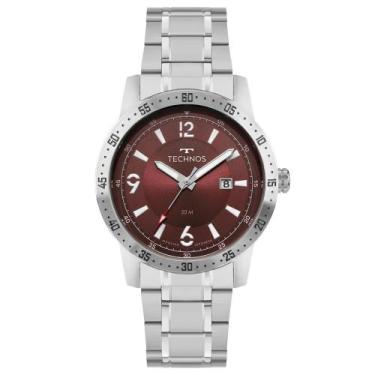 Imagem de Relógio Technos Masculino Militar Prata - 2115UCB/1N