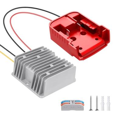 Imagem de Conversor Step Down de 18 V para 12 V Aadpter para Milwaukee M18 Conversor de tensão de bateria DC 15A MAX 180W Conversor automático Power Wheels Aadpter com interruptor e proteção de baixa tensão