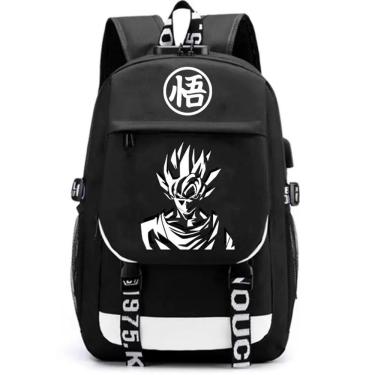 Imagem de Mochila SANMU Leisure Creative Pattern Dragon Ball Goku