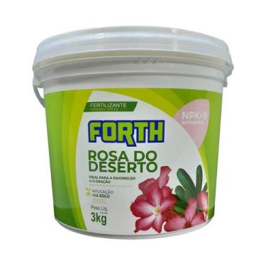 Imagem de Adubo Forth Rosa Do Deserto - 3kg - Forth Jardim
