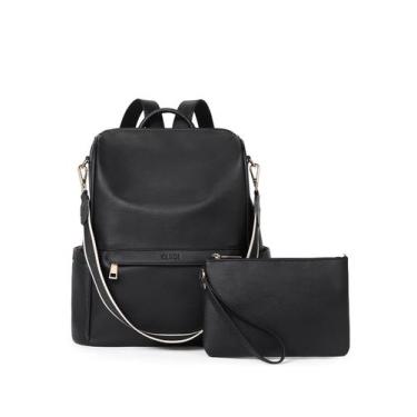 Imagem de Mochila CLUCI para mulheres, moda anti-roubo de couro