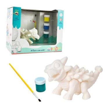 Imagem de Dinossauro Para Colorir Pintura Brinquedo Criança Educativo - Suprimar