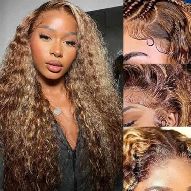 Imagem de Peruca WPPIKK Highlight Lace Front 100% cabelo humano 26"