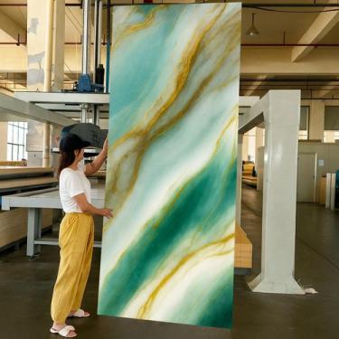 Imagem de Placa Adesiva em Rolo 3d Marmore De Parede Lavavel 260x120cm - Tribosh