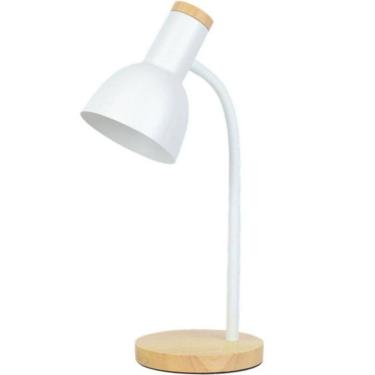 Imagem de Luminária Mesa Abajur 45Cm Articulada Flexível Silicone