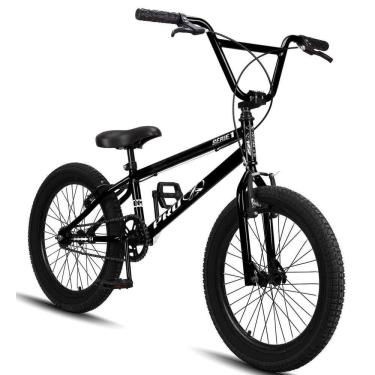 Imagem de Bicicleta Aro 20 Bmx Pro-X Infantil Série 1 Aro Preto+Branco