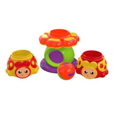 Imagem de Brinquedo Educativo Torre Joaninha 23 cm 251 - JP Brink