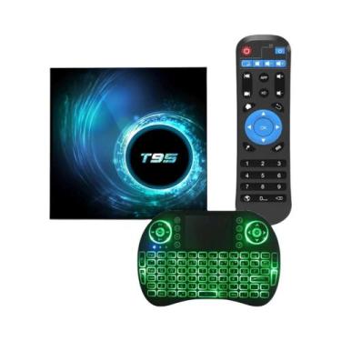 Imagem de Caixa De TV Inteligente 8GB 128GB Android 14 Bluetooth 54 Allwinner H3