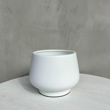 Imagem de Vaso em Cerâmica Cachepot Pequeno - Cerâmica Mazzotti, Branco