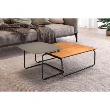 Imagem de Conjunto Mesa De Centro Kairos Larflex Cor:concreto