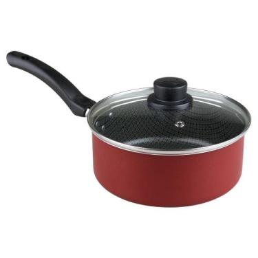 Imagem de Conjunto com 5 Panelas Antiaderente Copacabana Eirilar Vermelha