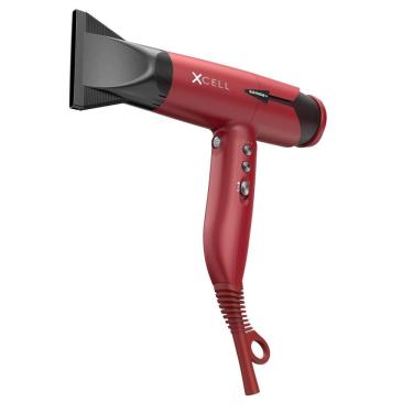 Imagem de Secador de Cabelo Profissional com 12 Temperaturas, 110v, GAMMA, Vermelho