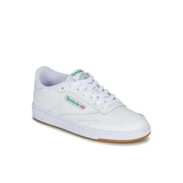 Imagem de Reebok Tênis feminino Club C 85, Branco/Verde/Goma, 41
