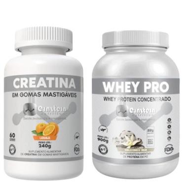 Imagem de Whey Protein Concentrado e Creatina Gomas Einstein Nutrition
