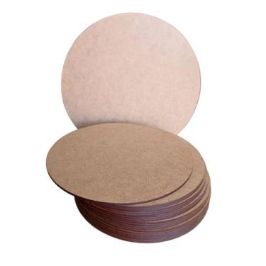 Imagem de kit 10 base sousplat 25cm souspla supla mesa posta jogo americano MDF 