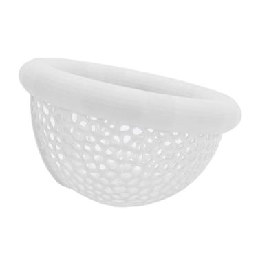Imagem de GLOGLOW Escondimento Flutuante de Peixes, Abrigo de Peixe Funcional Plástico, Desvio de Aquário Multifuncional para Betta e Camarão, Tamanho 10x5.6cm para Relaxamento de Aquário (Branco)