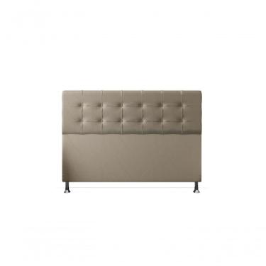 Imagem de Cabeceira Atenas 1,95 Cm Cama Box King Size Suede Bege