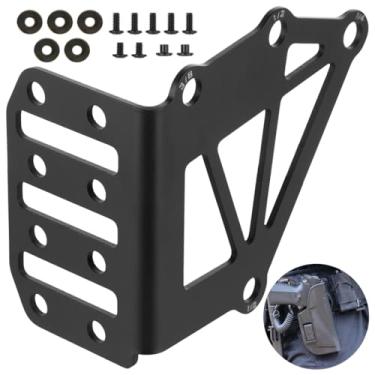 Imagem de Toyokar Adaptador de coldre para liberação rápida Qls, revista, torniquete, suporte estendido de caixa de função, coldre de aço inoxidável, preto