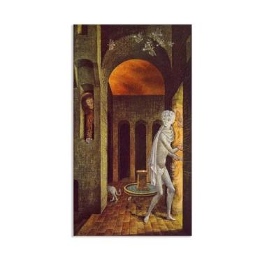 Imagem de Remedios Varo Decoração de parede Abut impressões em tela pintura surrealismo arte de parede decoração de casa Remedios Varo pôster presente para quarto sala de estar 100 x 60 cm (39 x 24 pol) pôster