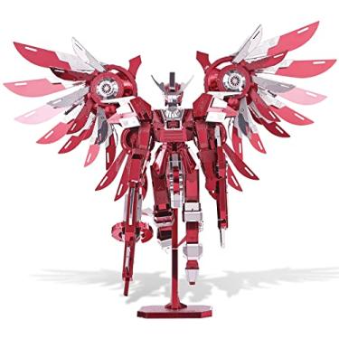 Imagem de Piececool Kit modelo de quebra-cabeça 3D adulto quebra-cabeça 3D de metal quebra-cabeça 3D adulto para asas trovejantes