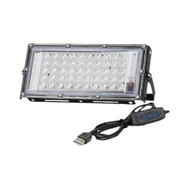 Imagem de Lâmpada UV 365nm LED À Prova d'Água Holofote 50W 100W 150W USB DC5V Lu