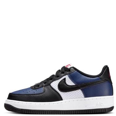 Imagem de Nike Tênis infantil Air Force 1, Azul-marinho/branco/vermelho universitário/preto, 3 Big Kid